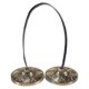 thumbnail image 3 of 6.5cm Tibetan Meditation Cymbals Hand Bells for Yoga, Spiritual Healing Chime, 3 of 5