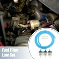 thumbnail image 2 of 1 Set Motorcycle Fuel Line Hose Clamps Fuel Filters for CRF50 70 90 150CC ATV Moped Scooter Blue, 2 of 7