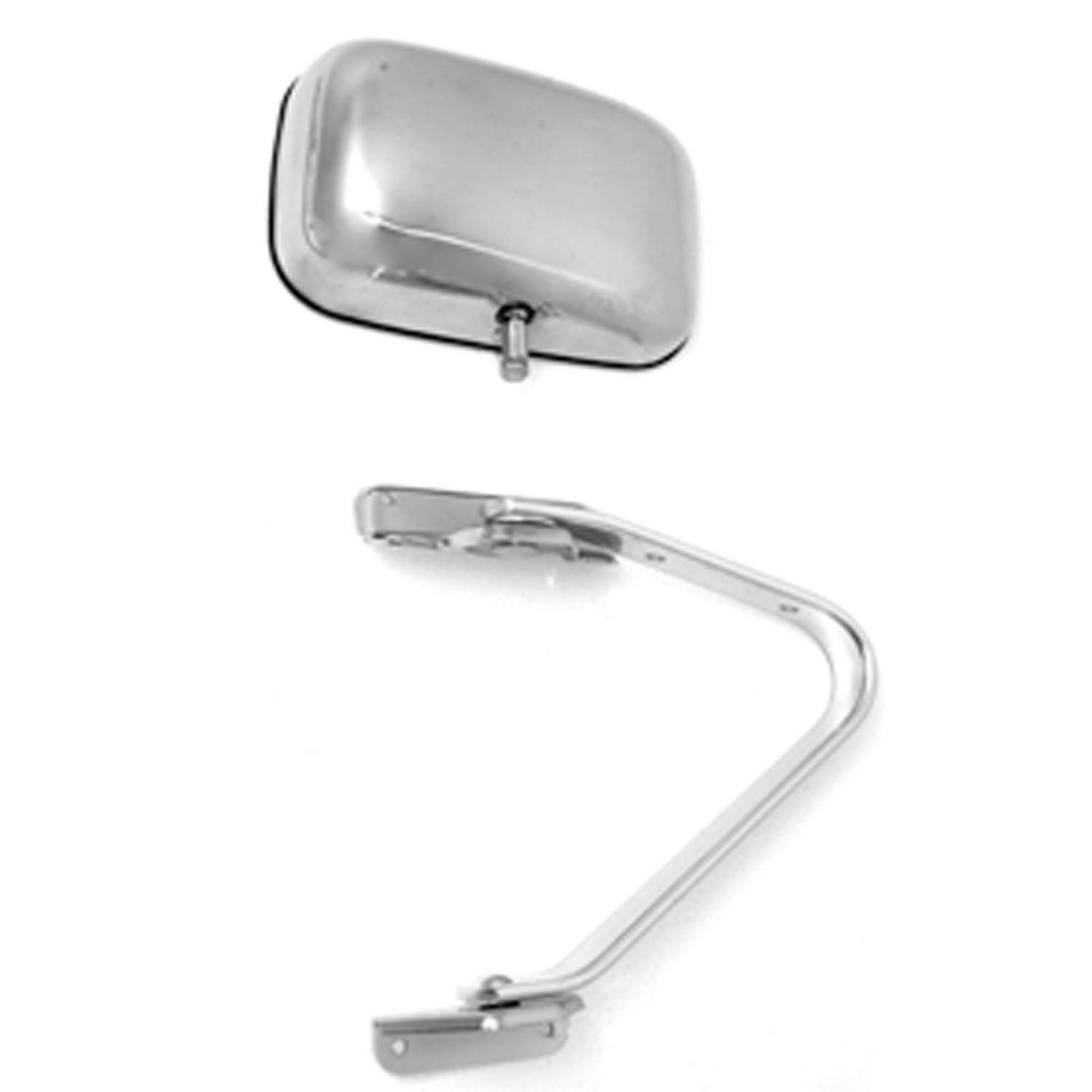 New Passenger Right Side Mirror Chrome For Ford F-150 FO1321102 1987-1991 