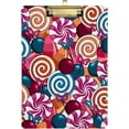 thumbnail image 2 of FMSHPON Christmas Xmas Candy Fun Clipboard Hardboard Wood Nursing Clip Board and Pull for Standard A4 Letter 13x9 inches, 2 of 5