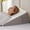 White/Grey, variant on Wedge Pillow for Acid Reflux, Bed Wedge Pillow for Headboard 10", Pillow Wedge for Back Pain Relief, Post Surgery, Elevated Pillows for Sleeping, Snoring, Triangle Pillow with Cover, White
