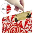 thumbnail image 4 of FMSHPON Christmas Xmas Candy Lollipop Clipboard Hardboard Wood Nursing Clip Board and Pull for Standard A4 Letter 13x9 inches, 4 of 5