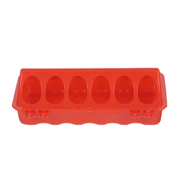 Automatic Feeders Chick Feeder with 12 Feeding Ports Easy to Clean and Reusable Poultry Feeding Solution for Chickens and Birds