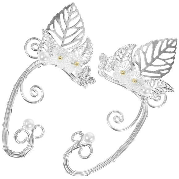 SHOWERORO 1 Pair Breakage-resistant Non-pierced Ear Cuffs for Women Jewelry