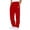 Red, variant on WIZUTIZ Baggy Sweatpants Men Uncuffed, Men's Lightweight Sweatpants Open Bottom Joggers Sweat Pants Casual Wide Leg Lounge Pants