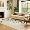 thumbnail image 7 of Addison Rugs Mayfield Premium Machine Washable Transitional Holiday Beige Rectangle Rug, 3' x 5', 7 of 7