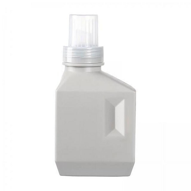 3xBote De Lavandería Con Etiqueta Gran Capacidad Para Detergente Uso Doméstico Gris 1000ML