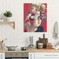 thumbnail image 4 of My Hero Academia Himiko Anime Canvas Decorative Poster Art Picture Painting Bedroom Painting Decor Dinner Room Living Room Posters Gift Unframe Wall Poster 16"x20", 4 of 7