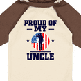 thumbnail image 4 of Inktastic Military Uncle Proud Nephew Boys or Girls Long Sleeve Baby Bodysuit, 4 of 5