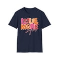 thumbnail image 2 of Love More Worry Less, Gildan Unisex Softstyle T-Shirt, Graphic Tee, S-3XL, 2 of 5