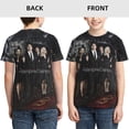 thumbnail image 4 of Vampire Diaries Youth T-Shirts Graphic Shirts Blouse For Teen Boys Girls Casual Short Sleeve Tee Tops Large, 4 of 6