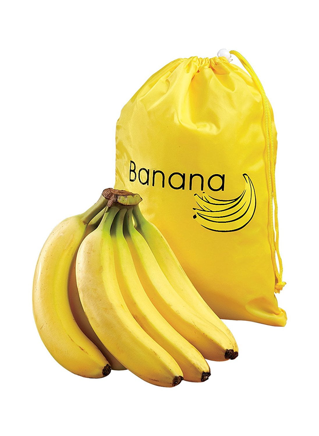 2 Pack Banana Bags Drawstring Bag for Fresh Fruit up to 2 Weeks