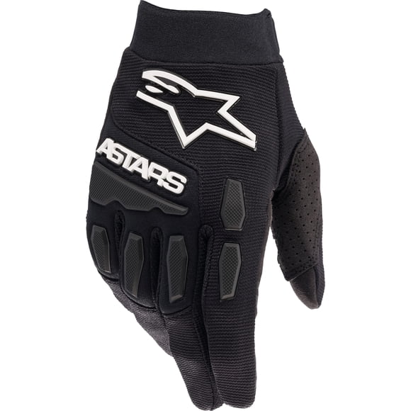 Guantes Alpinestars Full Bore negro/blanco para adulto