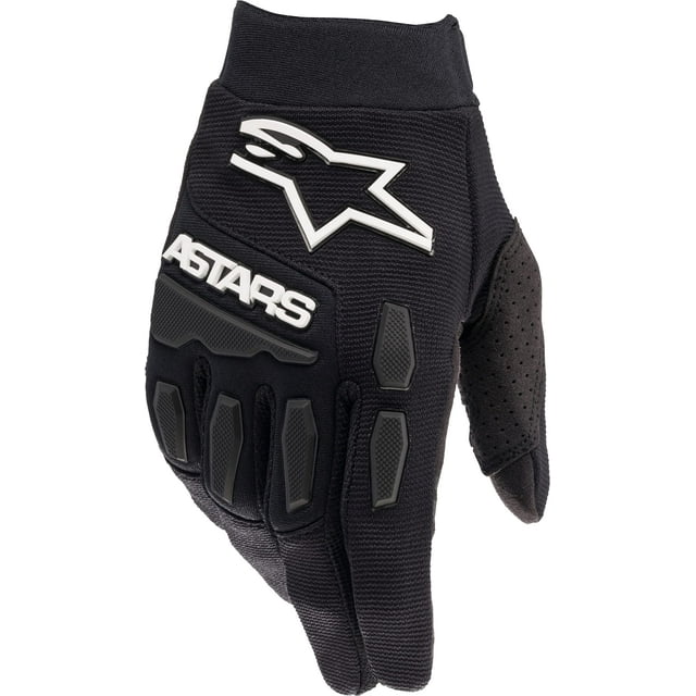 Guantes Alpinestars Full Bore negro/blanco para adulto