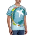 thumbnail image 5 of Rocae Dreaming Travel for Men's Moisture-Wicking Crew Tee - T-Shirt for Sports, Outdoor Activities, and Casual Wear3X-Large, 5 of 9