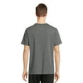 thumbnail image 3 of Athletic Works Men's and Big Men’s Tri Blend Pocket Tee, Sizes XS-4XLT, 3 of 6