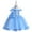 Blue, variant on Cethrio Formal Plus Size Dresses Nets Bow Blue Gown Kids Dresses Size 8-9 Years