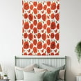 thumbnail image 4 of Poppy Tapestry, Spring Flowers with Ladybugs Animals and Plants Flora and Fauna Nature, Wall Hanging for Bedroom Living Room Dorm Decor, 40W X 60L Inches, Orange Olive Green White, by Ambesonne, 4 of 5