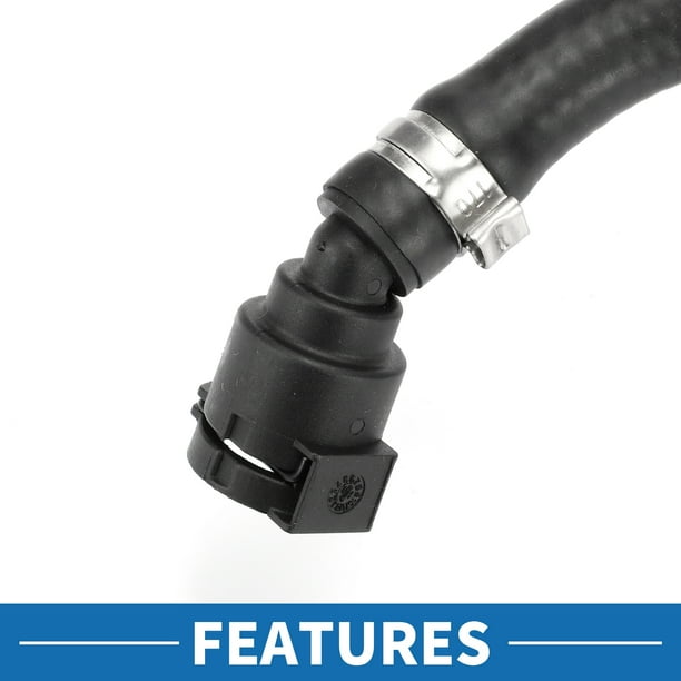 くろ For BMW Radiator Coolant Hose 17127580957 SK121363 V202670