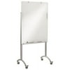 Clarity Glass Mobile Presentation Easel 36 X 48 X 72 Glass/Steel Qty: 1