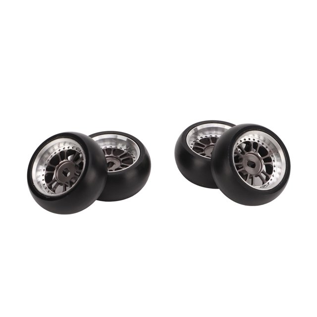 Neumático de Deriva RC 4 Piezas Fuerte Amortiguación RC Car Drift Tires Alta Resistencia a la Abrasión Fácil Instalación RC Car Tires para 1:28 RC Car ANGGREK Otros