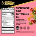 thumbnail image 2 of Gel energético orgánico Honey Stinger de fresa y kiwi | Con cafeína y sin gluten | Para hacer ejercicio, correr y rendir | Nutrición deportiva para el hogar y el gimnasio, antes y a mitad del entrenam, 2 of 5