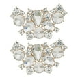 thumbnail image 1 of 2pcs Shoe Clips Decorative Shoe Clips Rhinestone Shoe Jewelry Shoe Accessories, 1 of 9