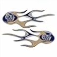 thumbnail image 2 of Milwaukee Brewers Micro Flames Graphics, 2 of 2
