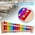 thumbnail image 4 of Xilófono Kmise de madera de 15 tonos para niños en edad preescolar, 4 of 7