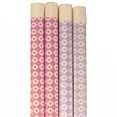 thumbnail image 2 of BambooMN Premium Reusable Japanese Bamboo Chopsticks, Diamond Checkered Pattern, 9.5 inch - Pink and Purple - 36 Pairs, 2 of 6