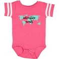 thumbnail image 3 of Inktastic Adventure Awaits Teal World Map Boys or Girls Baby Bodysuit, 3 of 5