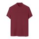 thumbnail image 4 of Playera Elvqul Hombre Economicas Vino Manga Corta Liso Cuello Redondo, 4 of 9
