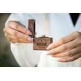 thumbnail image 5 of MUUJEE Slim Engagement Proposal Ring Box - Engraved Wooden Ring Bearer Box for Wedding Ceremony, Photo Shoot Props, Secret Slim Hidden Box (To The Moon & Back), 5 of 9