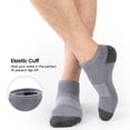 thumbnail image 6 of COOPLUS 30 Pairs Mens Ankle Socks Low Cut Cushion Athletic Socks for Men, 6 of 8