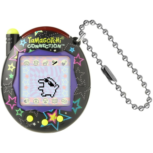 Estrellas de neón Virtual Pet Tamagotchi Connection con gafas de sol