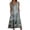 Z1#Grey597, variant on Puliio Tank Dress for Women Summer Notch Neck Floral Print Loose Casual Beach Midi Dress with Pockets