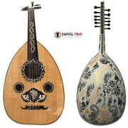 El-Masry White Garden Professional Egyptian Oud + Professional Case - Cat#OMB-200