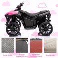 thumbnail image 4 of Royalbelle Pink 6V Ride on Toy ATV 4 Wheeler, 1.8MPH Max Speed, Electric Quad Car, 4 of 6