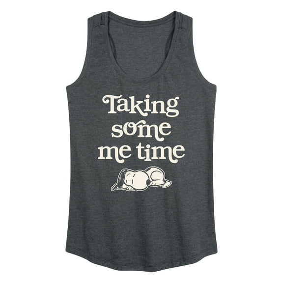 Peanuts - Taking Some Me Time - Women's Racerback Tank Top