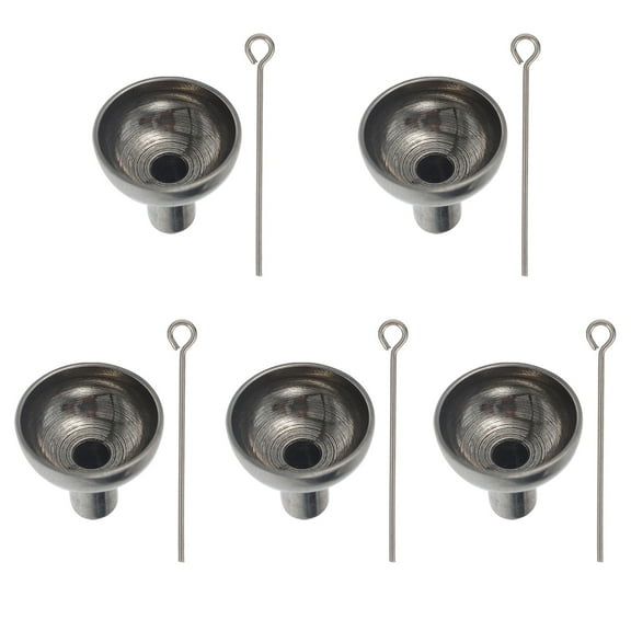 PAMINGONO Stainless Steel Small Funnels for Pouring Without Spills 1 Set