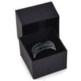 thumbnail image 2 of Charming Jewelers Black Tungsten Wedding Band Ring 8 or 10mm for Men Women Comfort Fit Black Beveled Edge Polished Brushed Lifetime Guarantee, 2 of 5