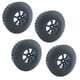 thumbnail image 4 of 4 Piezas de Neumáticos de Goma para Coche RC para Vehículos de Orugas Axiales 1/10 negro Sunnimix Neumáticos de coche RC, 4 of 7