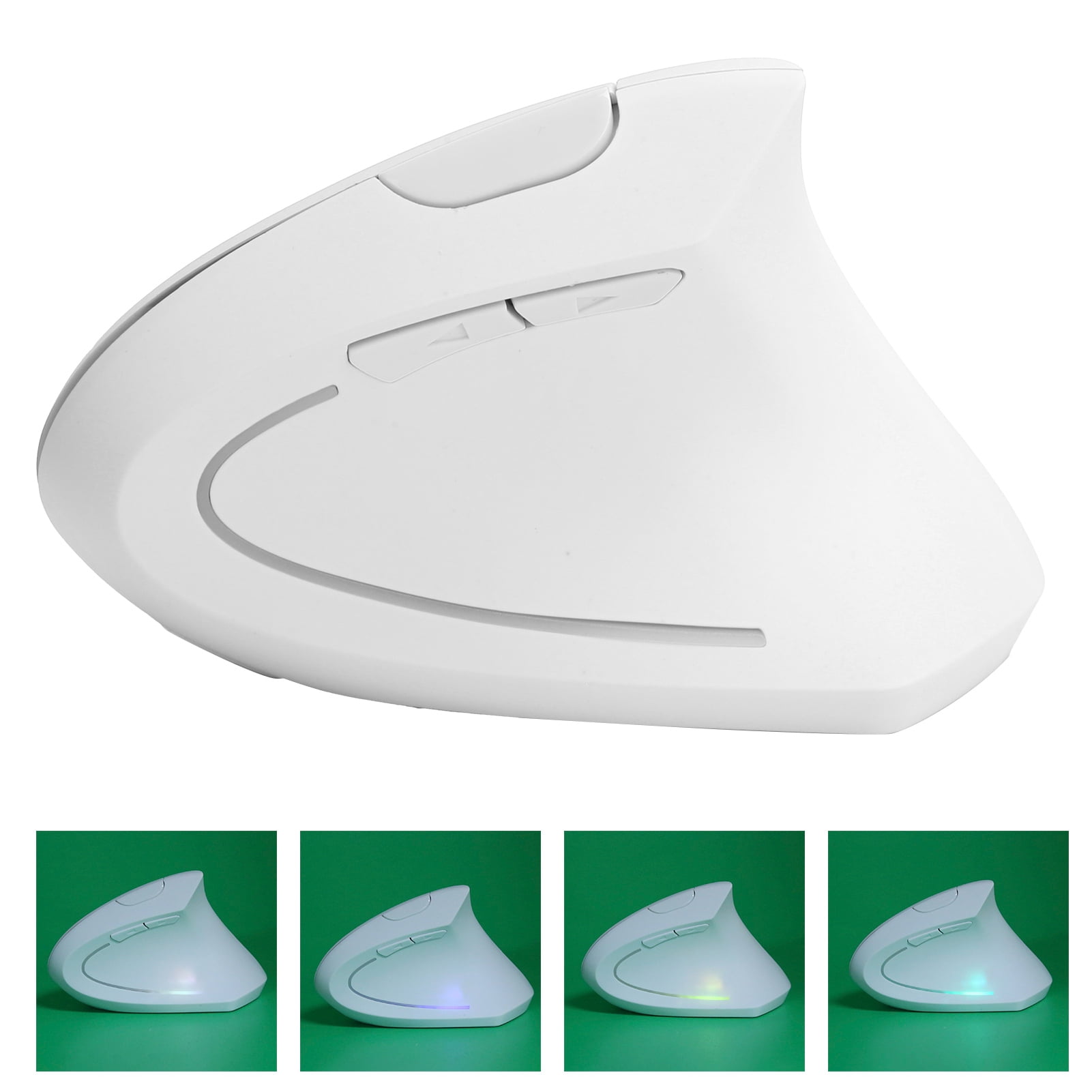 Gaming Mice 1000mAh Battery Ergonomic Mouse, 6 Buttons With USB Receiver Backlight 2.4G Wireless Computer Accessories For Desktop Laptop