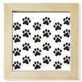 thumbnail image 1 of Cadre Photo Carré Empreinte de Patte de Chat Mignon pour Mur Ou Table, 1 of 3