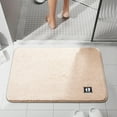 thumbnail image 4 of Absorbent Bathroom Floor Mat | Quick-Dry Door Mat for Dorm & Home | Non-Slip Shower & Toilet Carpet | Machine Washable Bath Rug | 1 Piece, 4 of 5