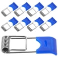 thumbnail image 4 of MOVTOTOP 100Pcs Panel Light Spring Clip Downlight Retaining Clamp Light Securing Clips Recessed Light Retaining Clip, 4 of 7