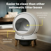 PetSafe ScoopFree SmartSpin Self-Cleaning Litter Box Bundle Advanced Odor Control App Controlled
