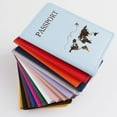 thumbnail image 5 of Yokua Passport Holder Cover Luggage Tag PU Leather Travel Card Holder for Women Men, 5 of 21