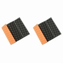 2X Camping Mats Folding Foam Mats Waterproof Sitting Carpet Seat Cushion for Outdoor Camping Picnic Park,Orange