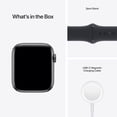thumbnail image 5 of Apple Watch SE (GPS, 44mm) - Space Grey Aluminium Case with Midnight Sport Band - Regular, 5 of 5